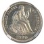 1890 Liberty Seated Dime PF-65 Cameo NGC