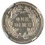 1890 Liberty Seated Dime PF-65 Cameo NGC
