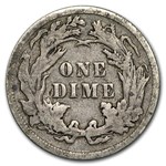 1890 Liberty Seated Dime VF (Details)