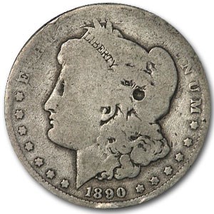 1890-O Morgan Dollar AG Details (Rotated Rev) 1890-O Morgan Dollar AG Details (Rotated Rev)