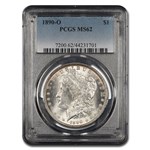 1890-O Morgan Dollar MS-62 PCGS