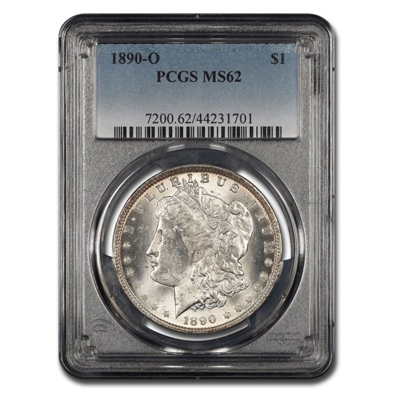 1890-O Morgan Dollar MS-62 PCGS 1890-O Morgan Dollar MS-62 PCGS