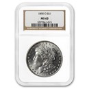 1890-O Morgan Dollar MS-63 NGC
