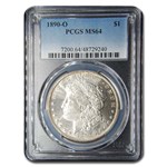 1890-O Morgan Dollar MS-64 PCGS