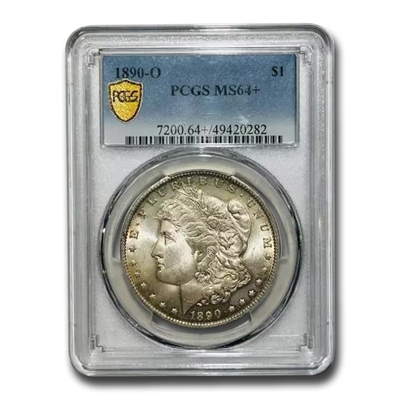 1890-O Morgan Dollar MS-64+ PCGS 1890-O Morgan Dollar MS-64+ PCGS