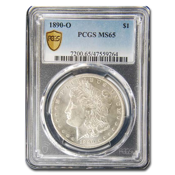1890-O Morgan Dollar MS-65 PCGS 1890-O Morgan Dollar MS-65 PCGS
