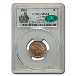 1890 One Cent Pattern MS-64+ PCGS CAC (J-1758)
