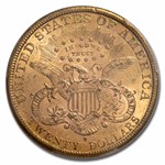 1890-S $20 Liberty Gold Double Eagle MS-61 PCGS