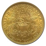 1890-S $20 Liberty Gold Double Eagle MS-62 NGC