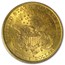 1890-S $20 Liberty Gold Double Eagle MS-62 PCGS (CAC)