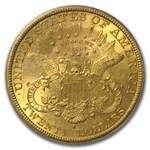 1890-S $20 Liberty Gold Double Eagle MS-62 PCGS