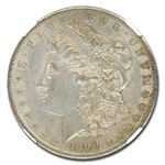 1890-S Morgan Dollar AU-58 NGC