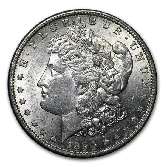 1890-S Morgan Dollar AU-58 1890-S Morgan Dollar AU-58