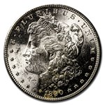 1890-S Morgan Dollar BU Details (Cleaned)