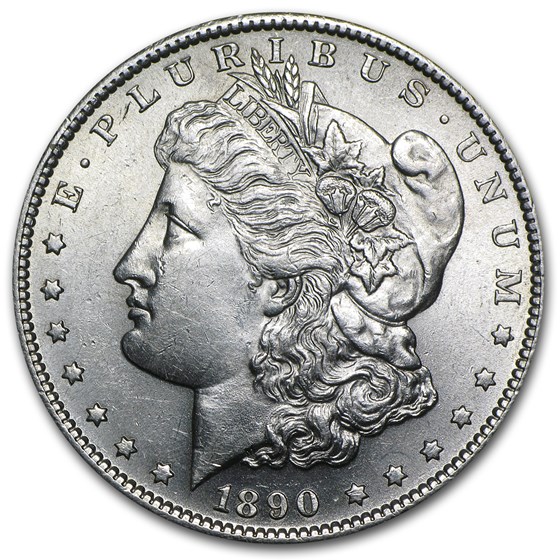 1890-S Morgan Dollar BU