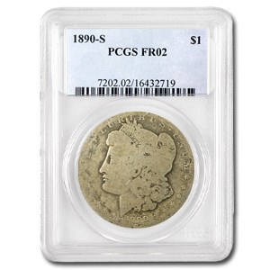 1890-S Morgan Dollar Fair-2 PCGS (Low Ball Registry) 1890-S Morgan Dollar Fair-2 PCGS (Low Ball Registry)
