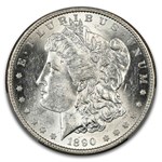 1890-S Morgan Dollar MS-61 PCGS