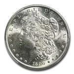 1890-S Morgan Dollar MS-61 PCGS