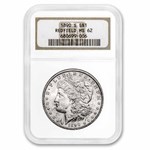 1890-S Morgan Dollar MS-62 NGC (Redfield Hoard)