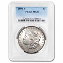 1890-S Morgan Dollar MS-63 PCGS