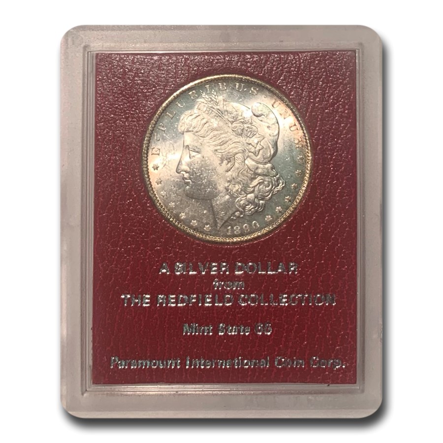 1890-S Morgan Dollar MS-65 (Redfield Hoard)