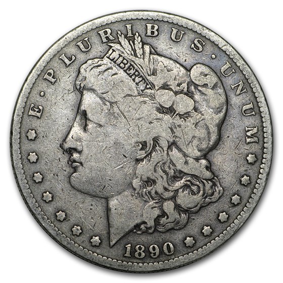 1890-S Morgan Dollar VG/VF