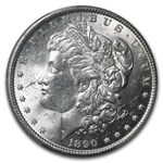 1890 Stage Coach Morgan Dollar BU PCGS