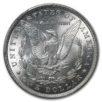 1890 Stage Coach Morgan Dollar BU PCGS