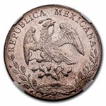 1890-Zs FZ Mexico Silver 8 Reales MS-62 NGC