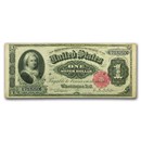 1891 $1.00 Silver Certificate Martha Washington XF (Fr#222)