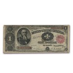 1891 $1.00 Treasury Note Stanton Fine (Fr#351)