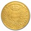 1891-1904 Monaco Gold 100 Francs Albert I (Cleaned)