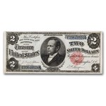 1891 $2.00 Silver Certificate William Windom VF (Fr#246)