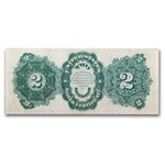 1891 $2.00 Silver Certificate William Windom VF (Fr#246)