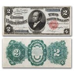 1891 $2.00 Silver Certificate William Windom VF (Fr#246)