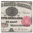 1891 $2.00 Treas Note James McPherson VF-30 PMG (Fr#356)