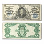 1891 $20 Silver Certificate Daniel Manning VF (Fr#321)