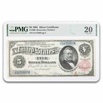 1891 $5.00 Silver Certificate VF-20 PMG (Fr#266)