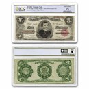 1891 $5.00 Treasury Note General George Thomas F-15 PCGS (Fr#363)