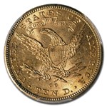 1891-CC $10 Liberty Gold Eagle MS-61 PCGS