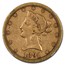 1891-CC $10 Liberty Gold Eagle VF-30 NGC
