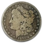1891-CC Morgan Dollar AG-03 CACG