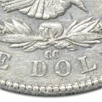 1891-CC Morgan Dollar AU-50 NGC