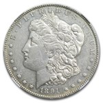 1891-CC Morgan Dollar AU-50 NGC