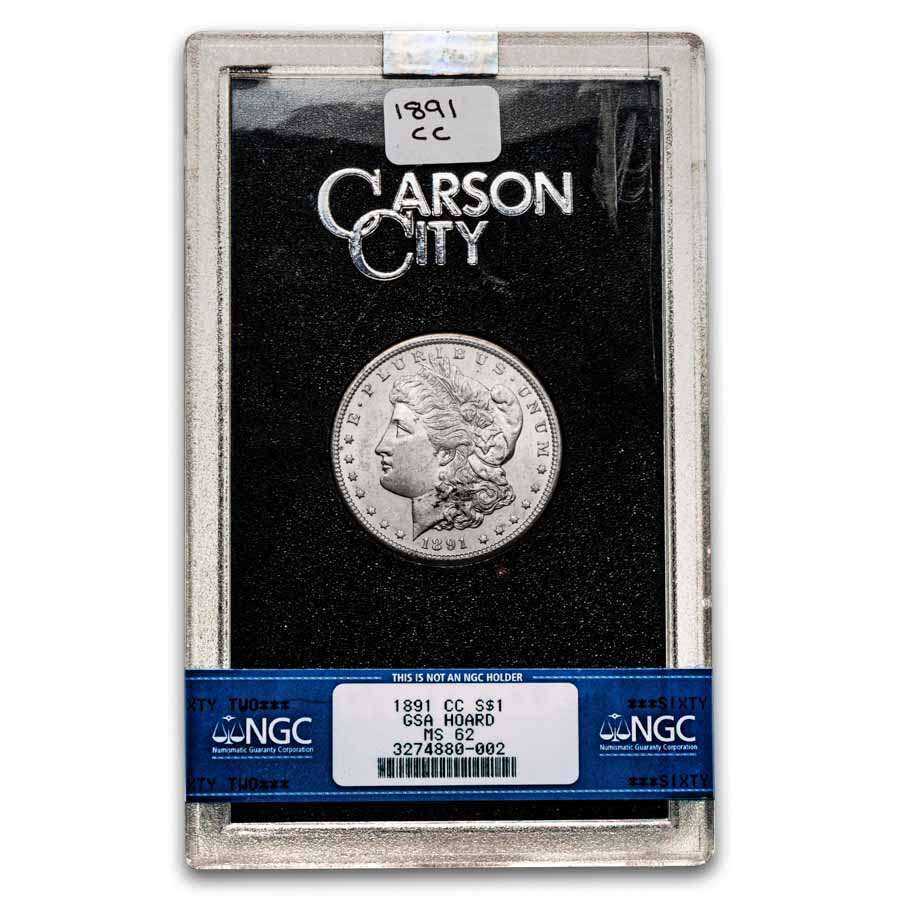 Buy 1891-CC Morgan Dollar MS-62 NGC (GSA) | APMEX