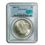 1891-CC Morgan Dollar MS-62 PCGS CAC
