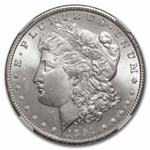 1891-CC Morgan Dollar MS-64 NGC