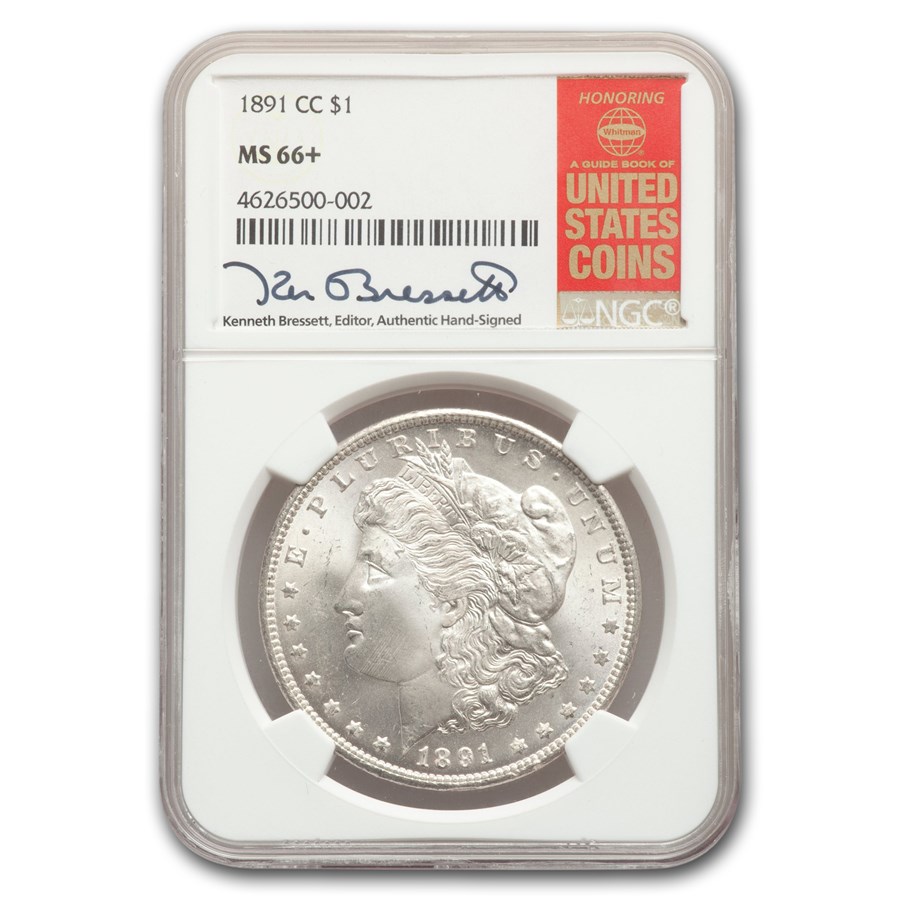 Buy 1891-CC Morgan Dollar MS-66+ NGC | APMEX