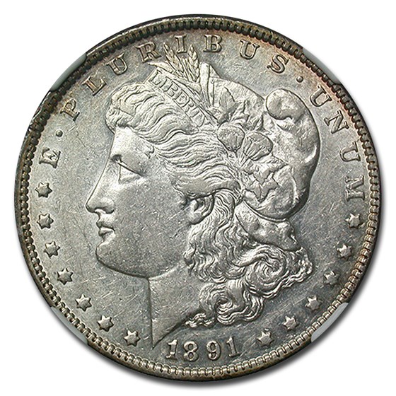 1891-CC Morgan Dollar XF-45 NGC (VAM-3 Spitting Eagle) 1891-CC Morgan Dollar XF-45 NGC (VAM-3 Spitting Eagle)