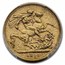 1891 Great Britain Gold Sovereign Victoria Jubilee AU-58 PCGS